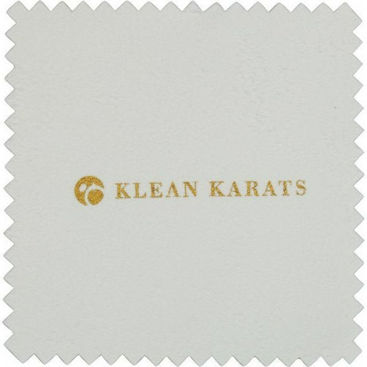 Klean Karats 4x4 Inch Untreated Polishing Cloth - Individually Wrapped