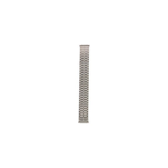 Mens 16-22mm Stainless Steel Straight, Spring End Expansion Watch Band