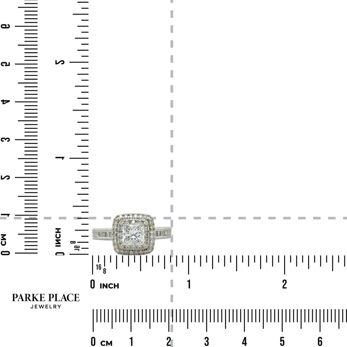 1 1/4ctw Diamond Engagement Ring 14k White Gold 5.4g Size 6.5