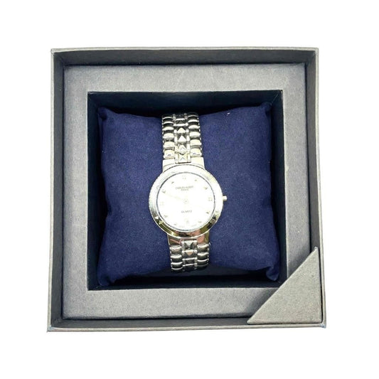 Charles-Hubert Silver-Tone Watch