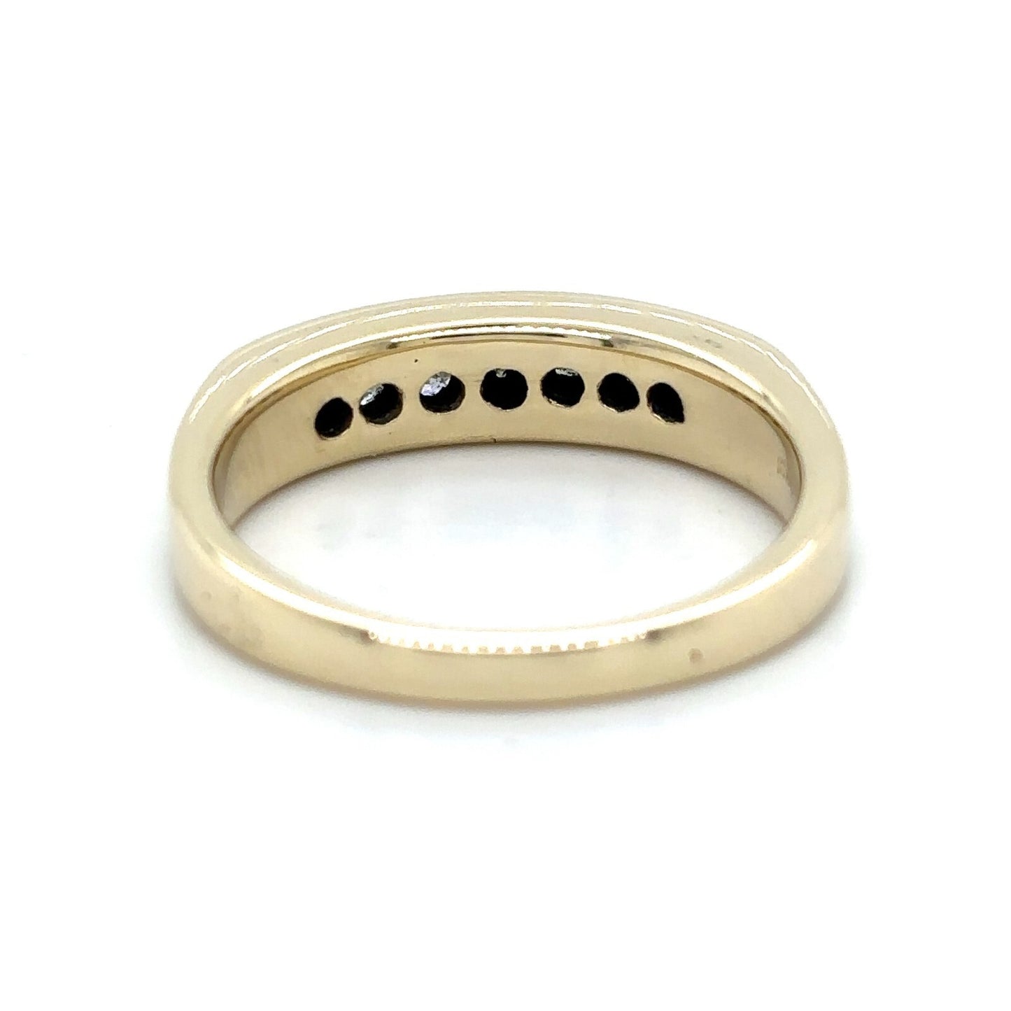 1/4ctw Diamond Band Ring 10k Yellow Gold 6.3g Size 10.5