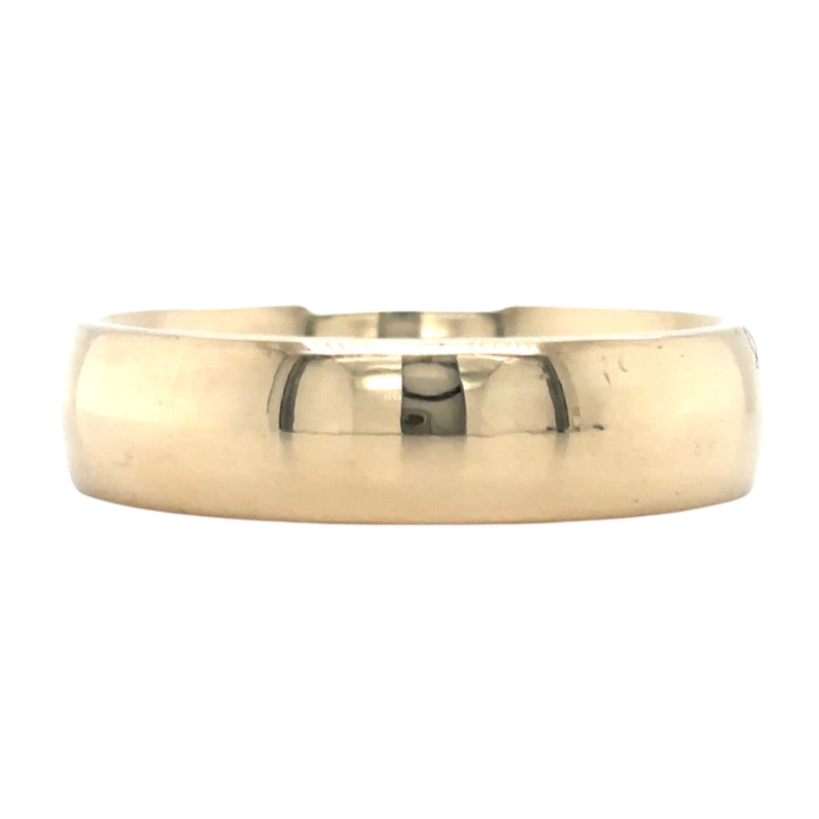 6.0mm 14k Yellow Gold Size 12 Wedding Band 10.1g