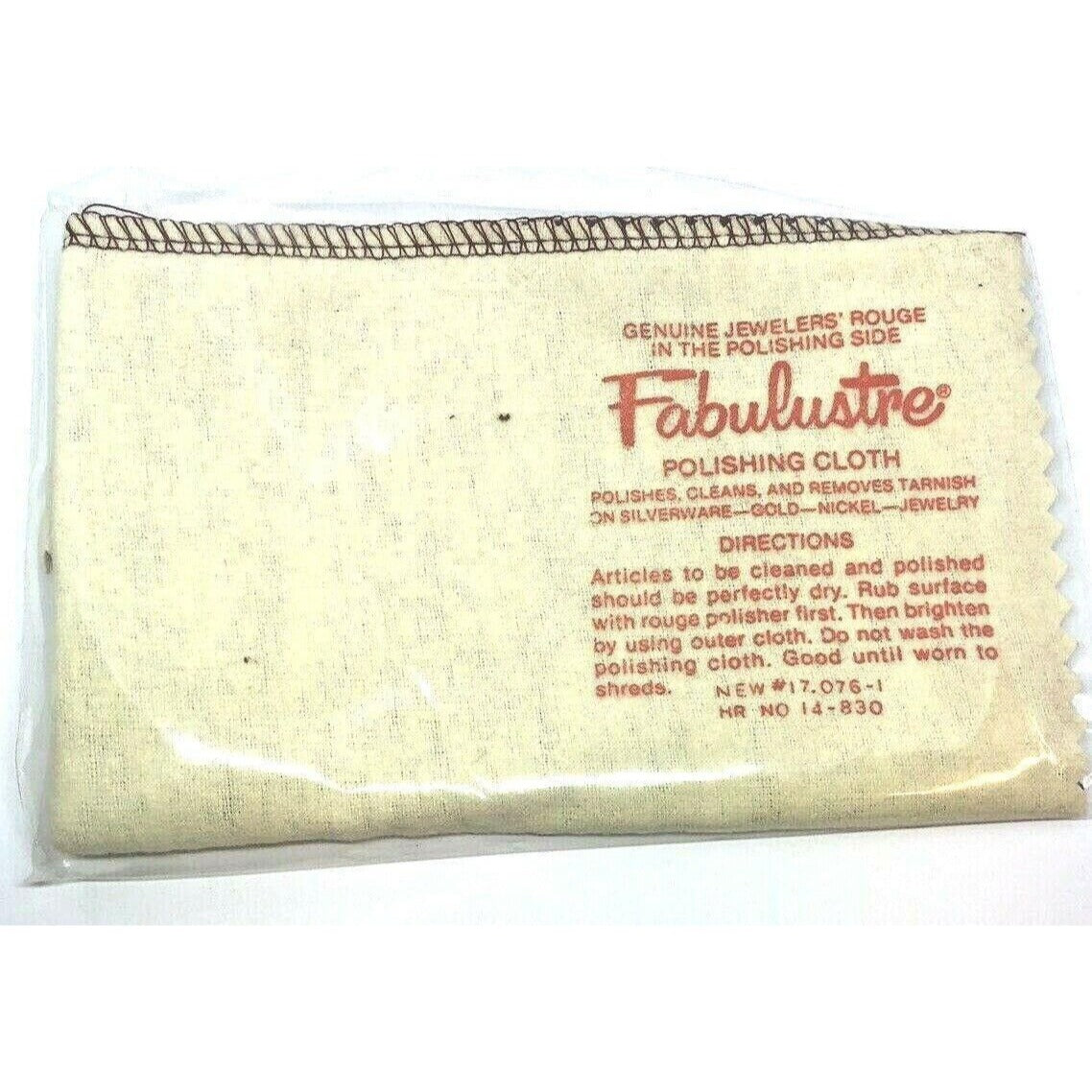 NEW Fabulustre Jewelry Polishing Cloth 9" x 11" GOLD Silver Platinum FREE SHIP