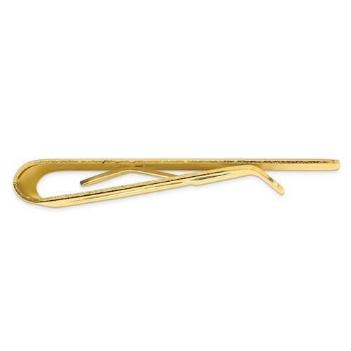 Gold-Plated Kelly Waters Money Clip With Sleek Design For Bills & Cards