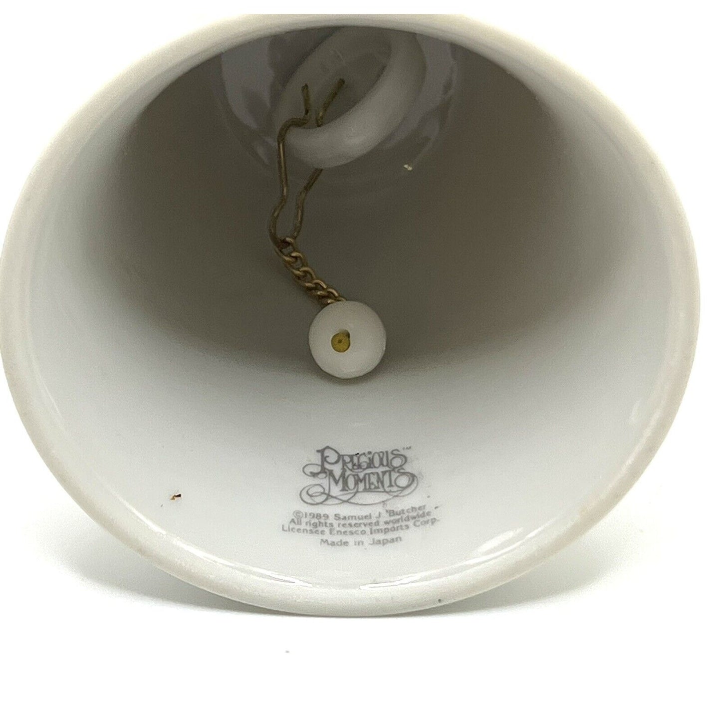 Precious Moments Porcelain Bell Month of March