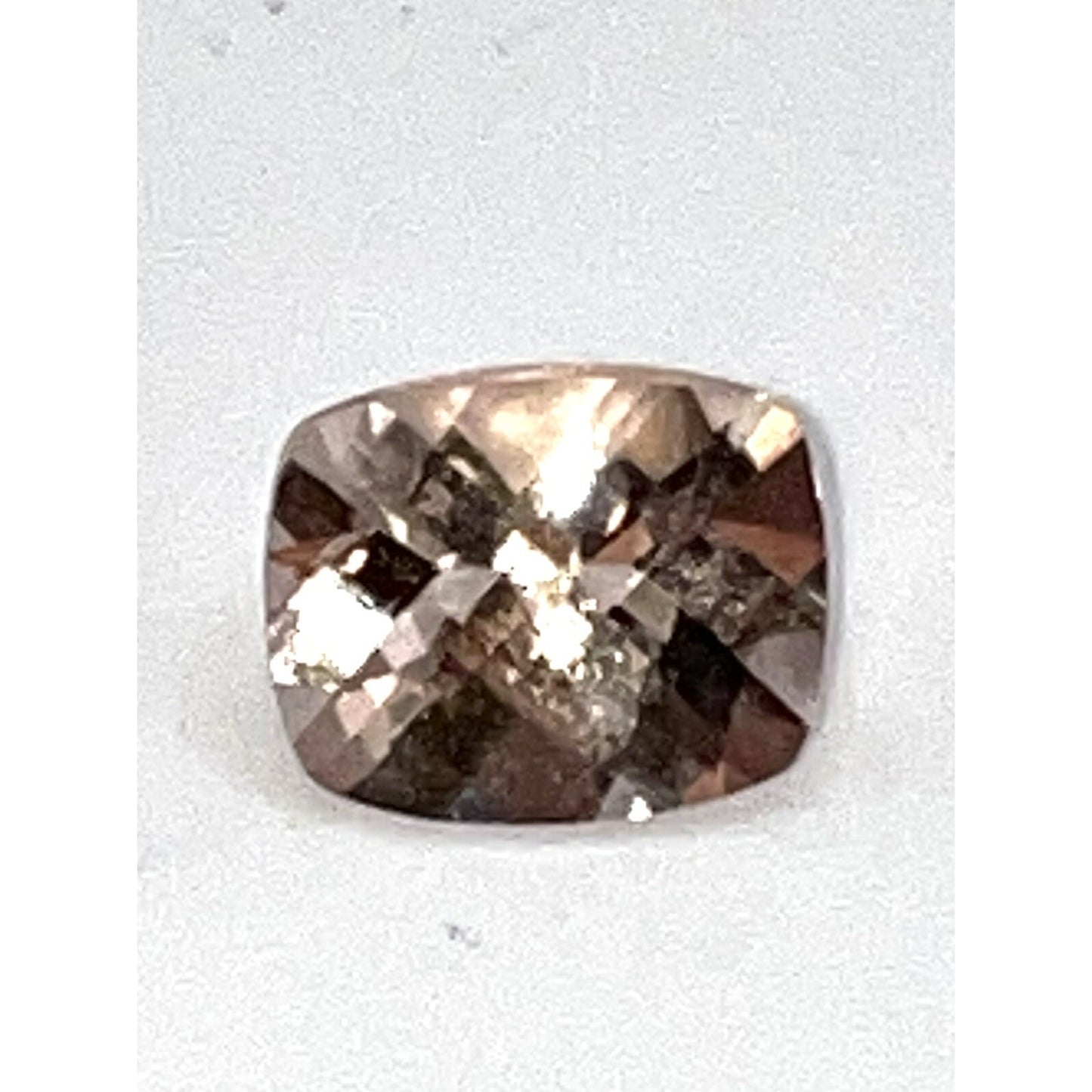 3.50ct MORGANITE 11mm X 9mm CUSHION CUT LOOSE GEMSTONE