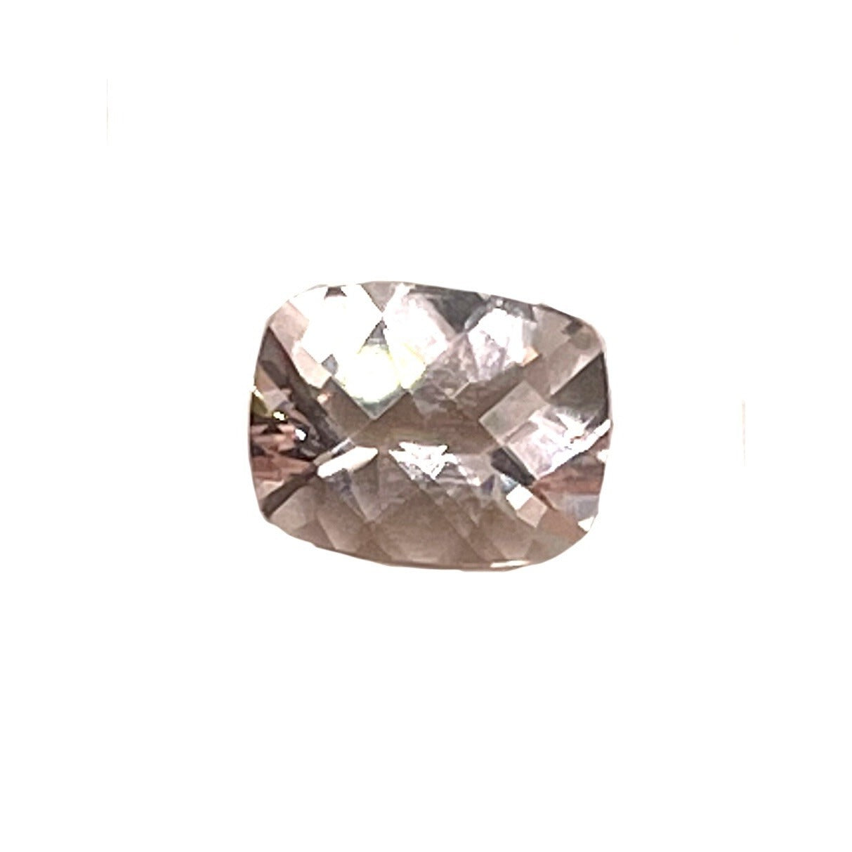 3.50ct MORGANITE 11mm X 9mm CUSHION CUT LOOSE GEMSTONE
