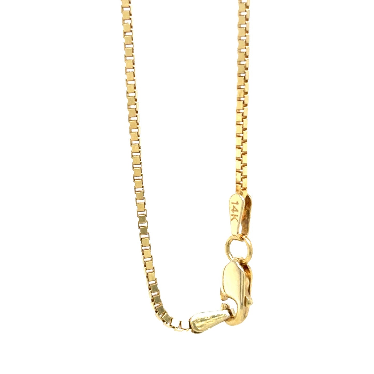 14k Yellow Gold 1mm 18 inch Box Chain 4.3g