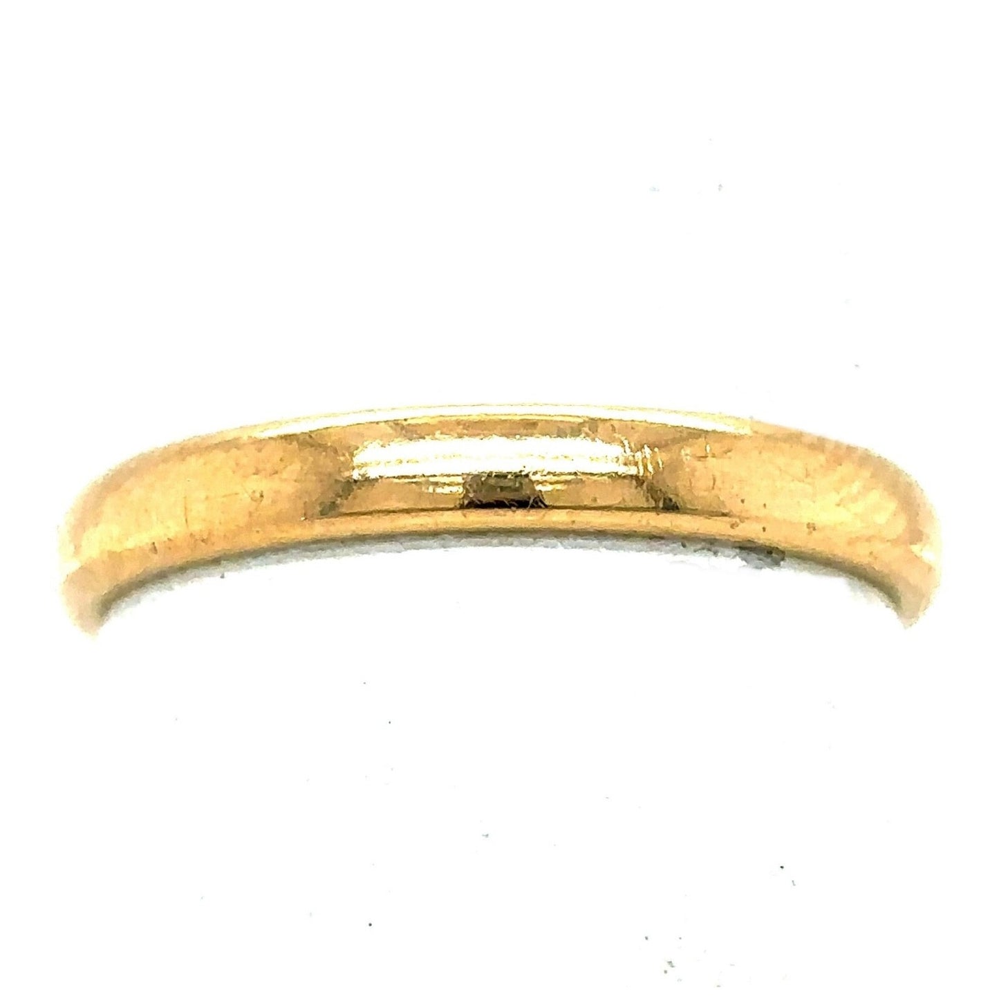2.7mm Wedding Band Ring 14k Yellow Gold 3.0g Size 7.25