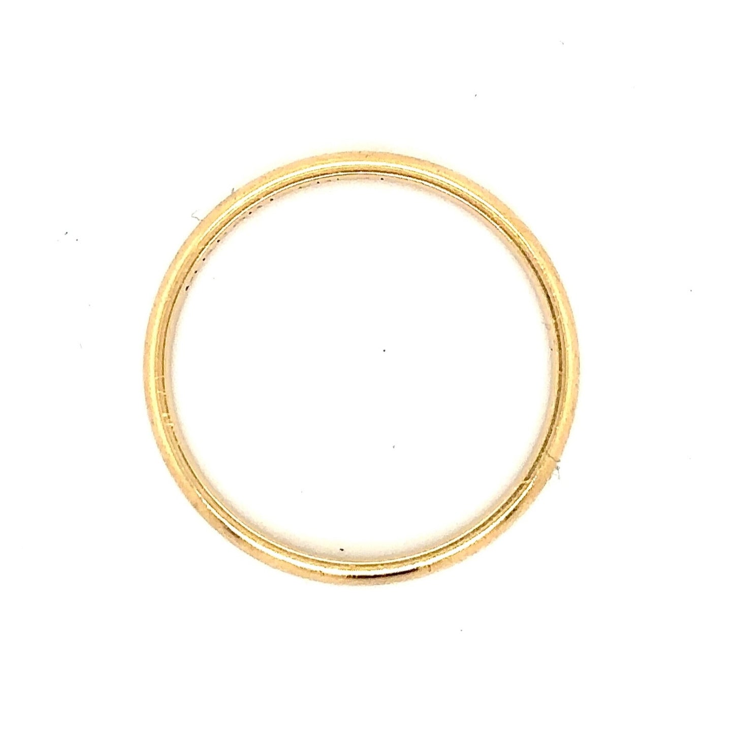 2.7mm Wedding Band Ring 14k Yellow Gold 3.0g Size 7.25