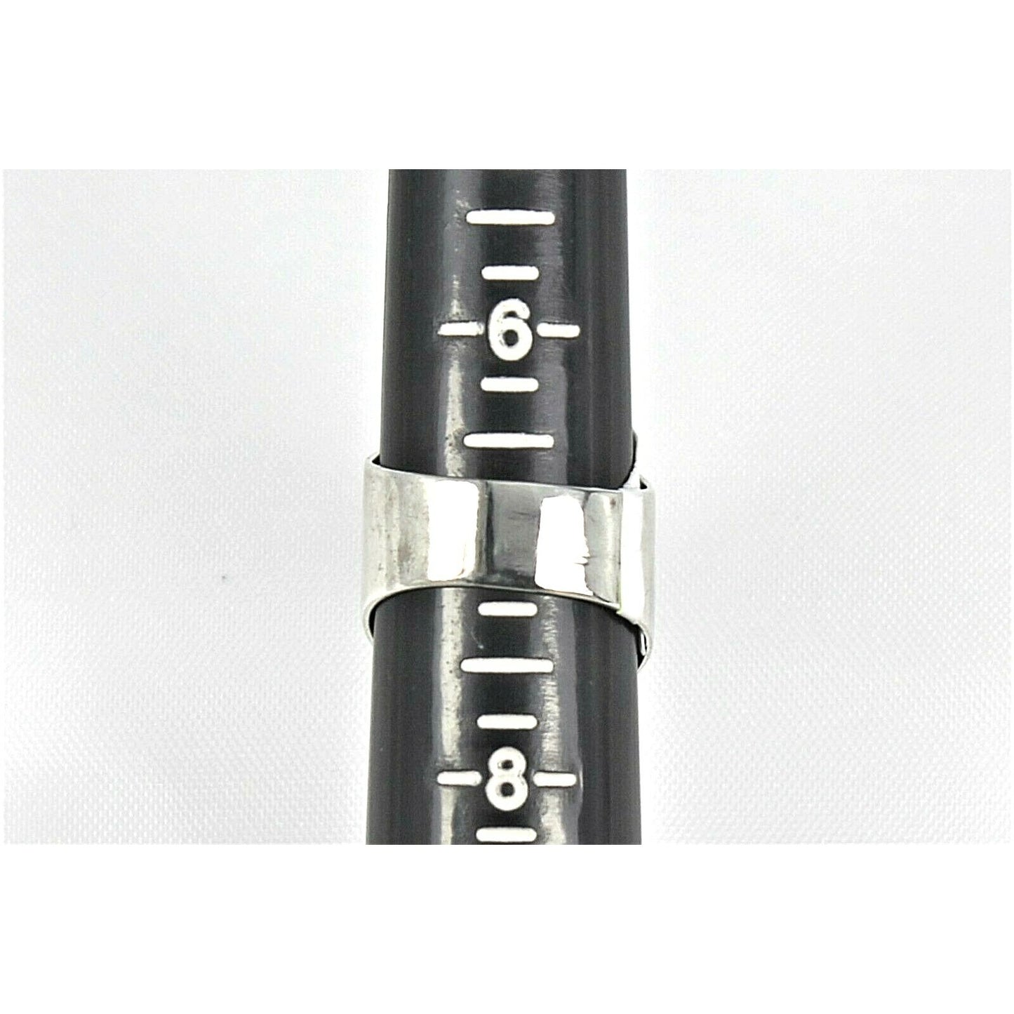 Sterling Silver Created Yellow Stone Solitaire Ring 7.9g Size 7