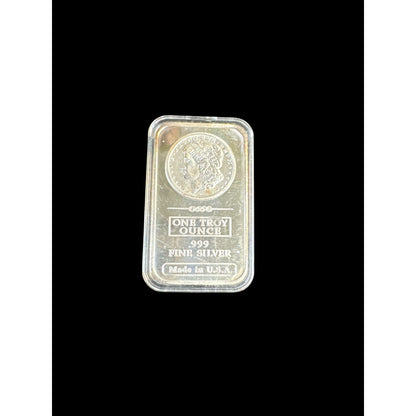 1 Troy Oz .999 Fine Silver Bar