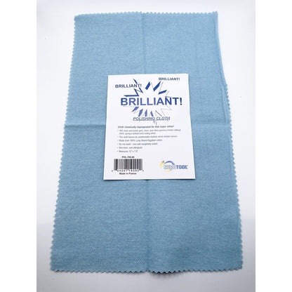 Brilliant Polish Cloths Blue Clean Restore Shine Protect Silver Gold Platinum