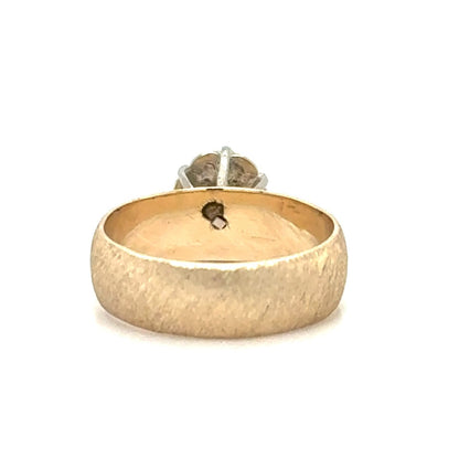 1/3ctw Diamond Cluster 10k Yellow Ring 4.2g Size 6