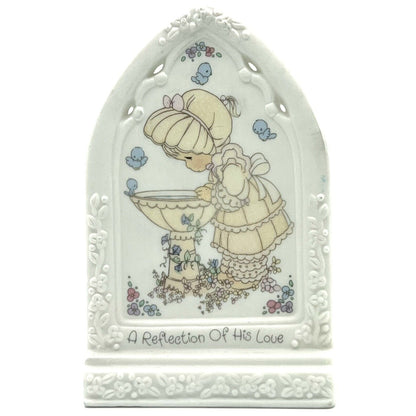 Precious Moments 1993 "A Reflection Of His Love" Kindness Standing Plaque