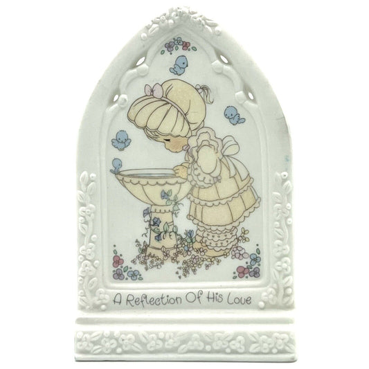 Precious Moments 1993 "A Reflection Of His Love" Kindness Standing Plaque