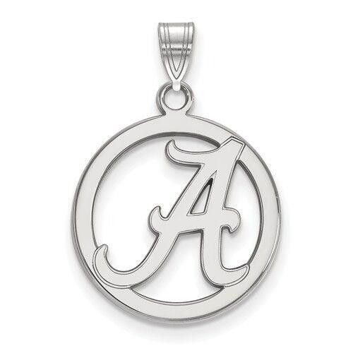 Sterling Silver 925 University Of Alabama Small Pendant