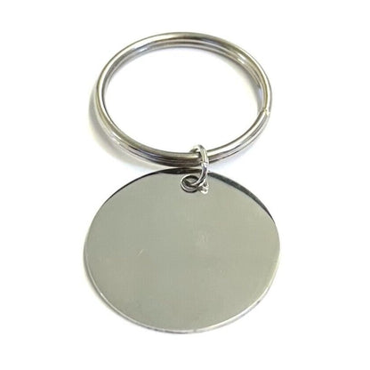 Foley, Alabama Walkway Bridge Stainless Steel Round Keychain