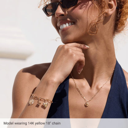 Sterling Silver 2.6 mm Paperclip-Style 20" Chain