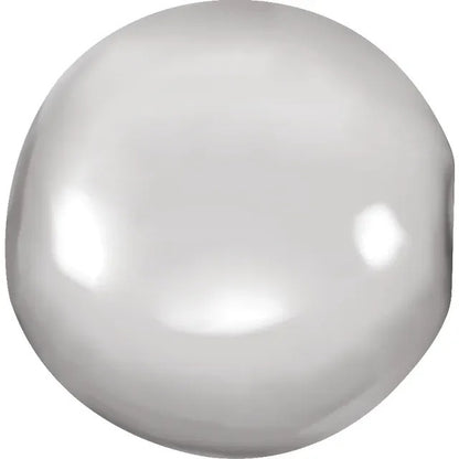 Sterling Silver 7 mm Bright Bead