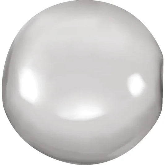 Sterling Silver 7 mm Bright Bead