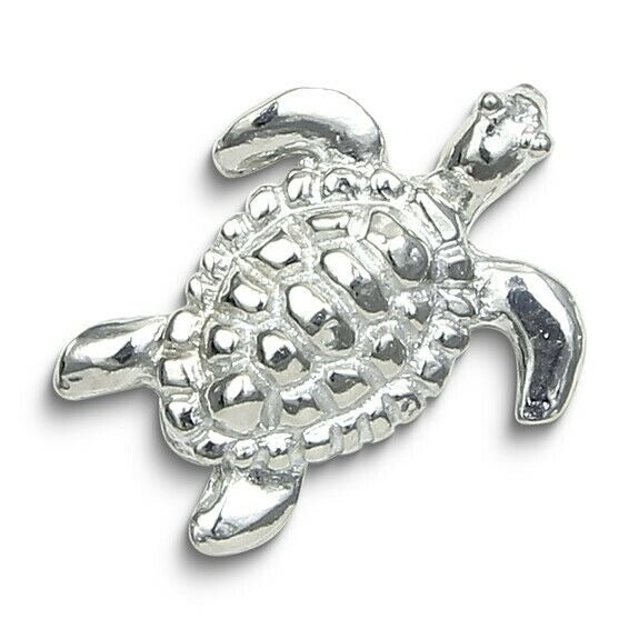 Pewter Turtle Magnetic Scarf Pin Brooch