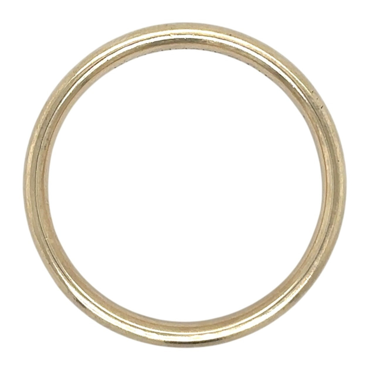 14k Yellow Gold 3.4mm Size 9 Comfort Wedding Band 4.4g