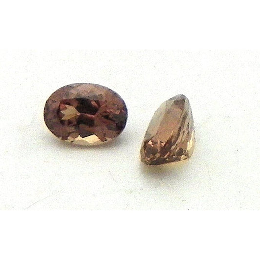 SET OF 2 CHANGE GARNET 5mm X 7mm OVAL CUT GEMSTONE