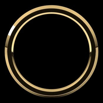 10K Yellow Gold Comfort Fit 2mm Knife Edge Band Ring Size 7