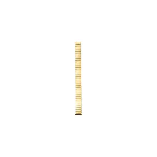 Ladies Yellow Tone 10-14 mm Yellow Stainless Steel Watch Band