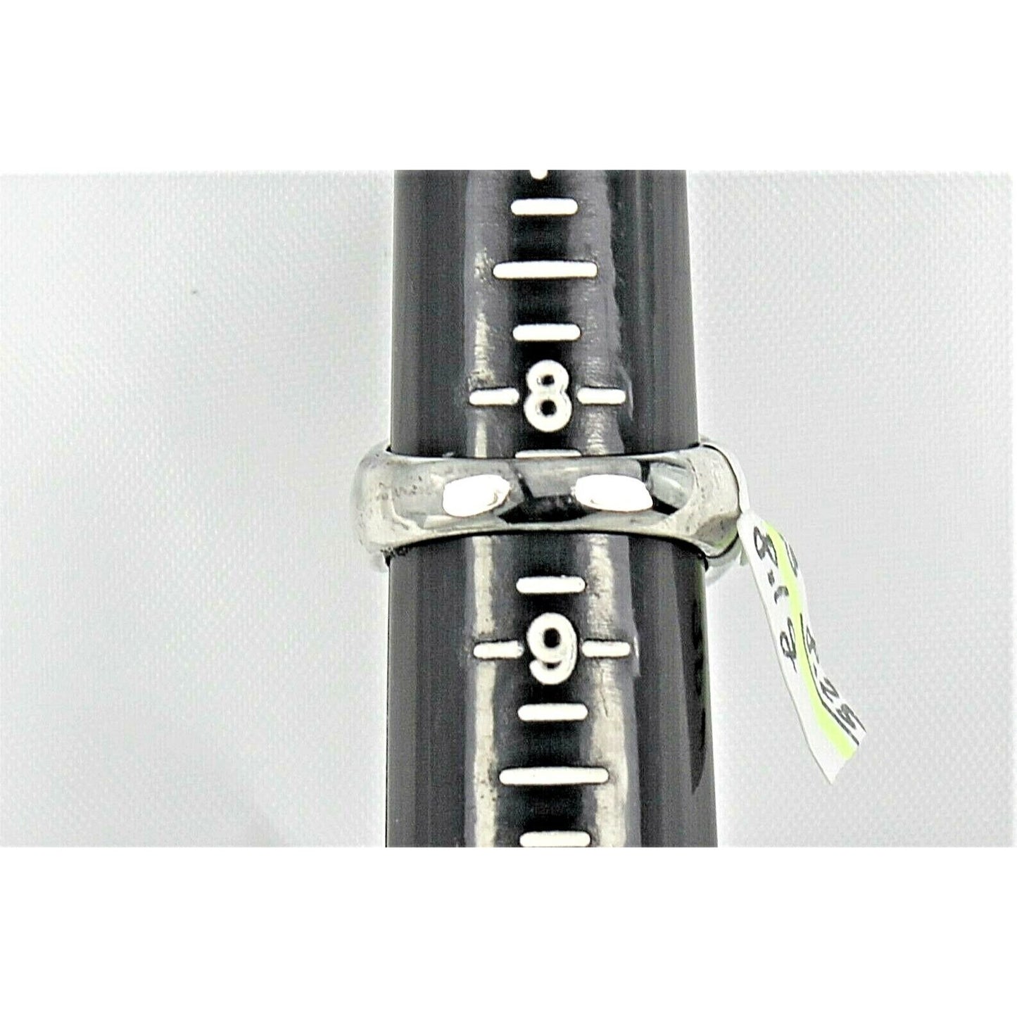 Sterling Silver Onyx & Pearl Accent Ring 6.8g Size 8.25