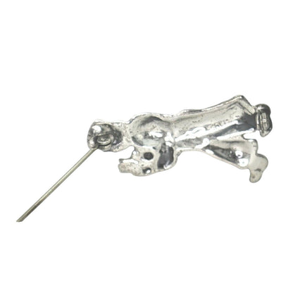 Vintage Dutch Boy With Tulip .925 Sterling Silver Pin Brooch 8.4g Collectible Jewelry Piece
