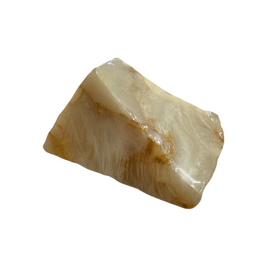 SoapRocks Palmstones Handcrafted Soap 2 Oz Creamy Beige Earthy Design USA Made