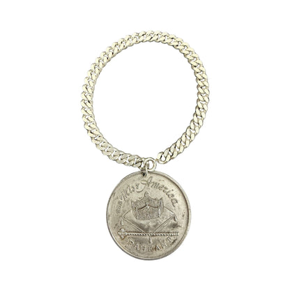 The Miss America Pageant 1958 Miss Jersey County Sterling Silver 7" Bracelet
