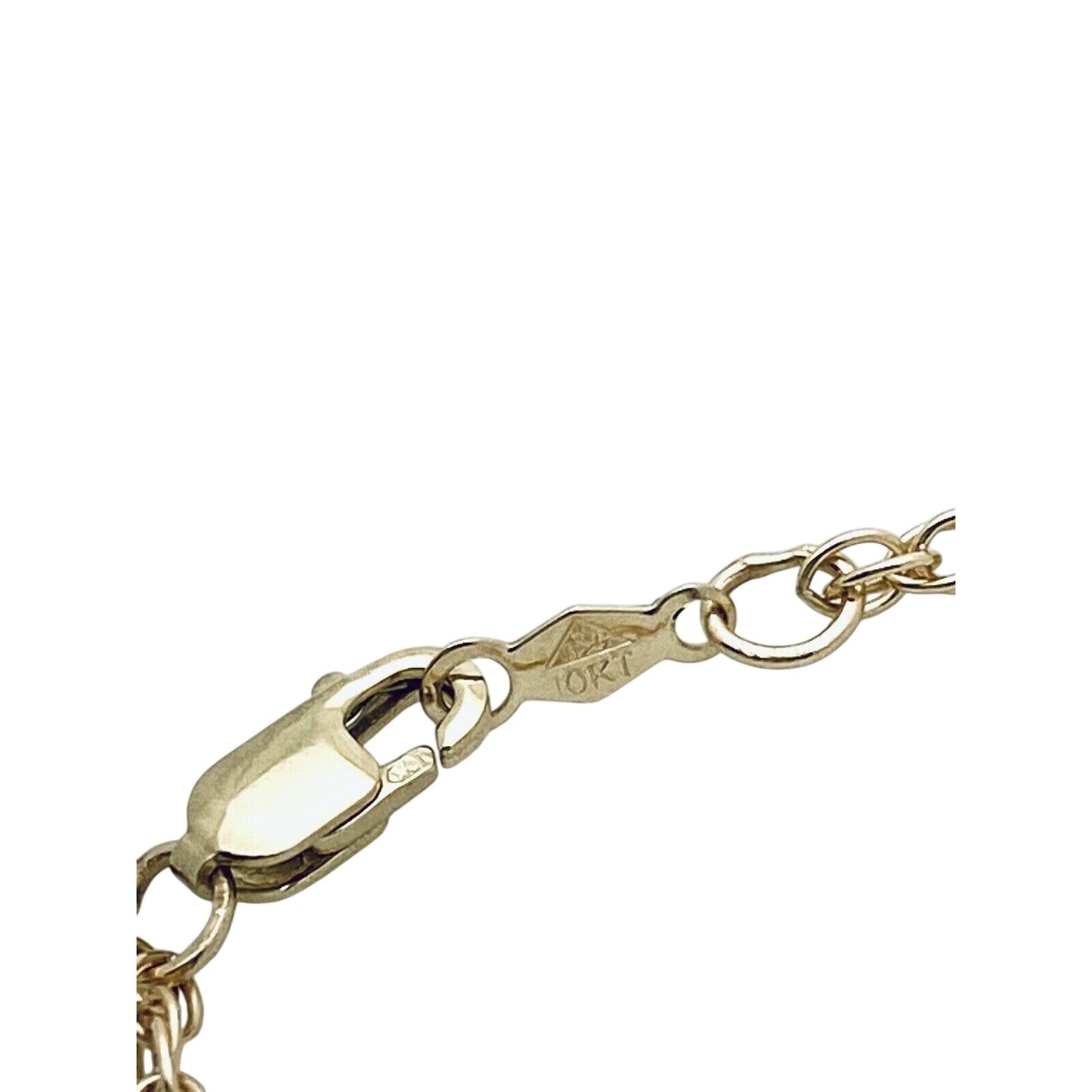 10K Yellow Gold 2mm Loose Rope Chain 20 Inch Lobster Clasp