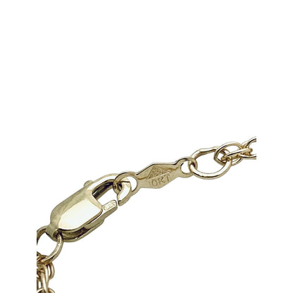10K Yellow Gold 2mm Loose Rope Chain 20 Inch Lobster Clasp