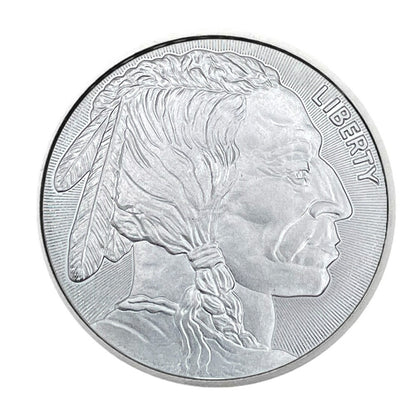 1 Troy Oz .999 Fine Silver Buffalo Round Coin