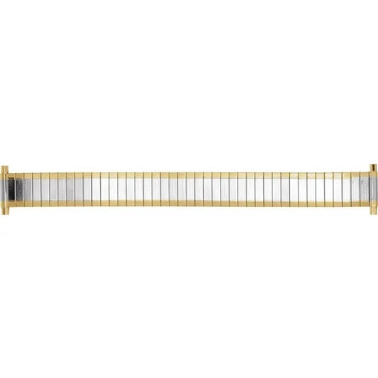 Mens 16-22mm Two-Tone Stainless Steel Straight End Expansion Watch Band