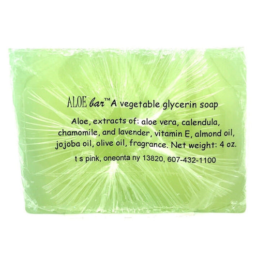 Aloebar Organic Aloe Vera Soap Bar 4 Oz By T S Pink