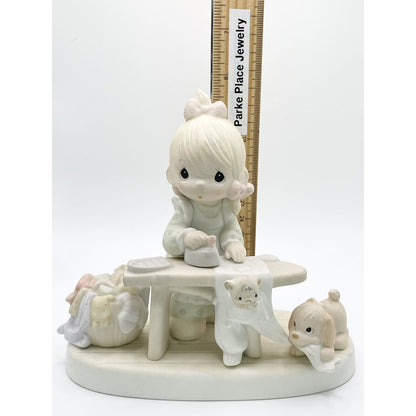 Precious Moments 1982 Press On Figurine E-9265