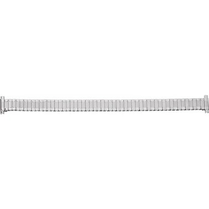 Ladies Silver Straight Spring Expansion Metal Watch Strap Band 10-14mm