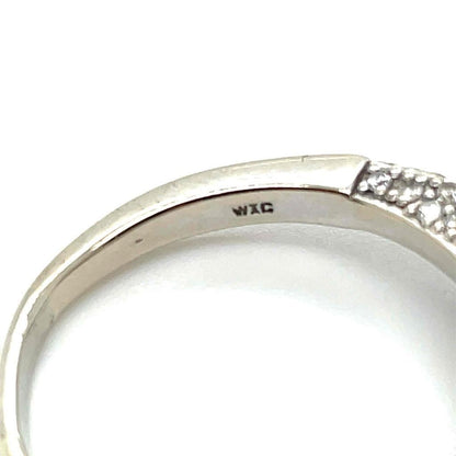 1 Ct Diamond Engagement Ring Solid 14k White Gold 6.75 G-H I2-3 Clarity 4.5g