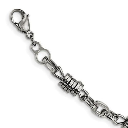 Chisel Stainless Steel Polished 20 Inch Necklace With Lobster Clasp
