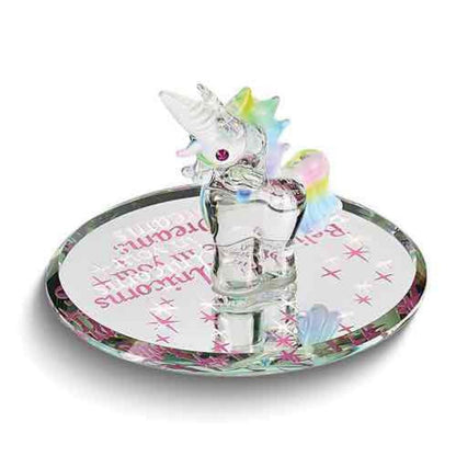 Glass Baron DREAMS Unicorn Handcrafted Glass Figurine