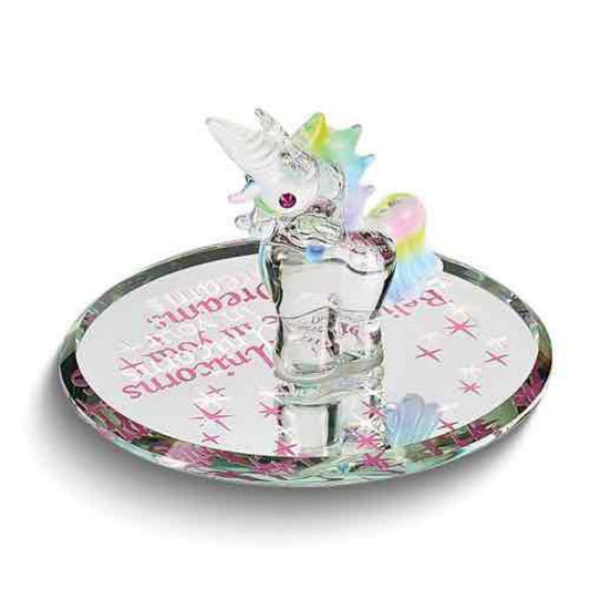 Glass Baron DREAMS Unicorn Handcrafted Glass Figurine
