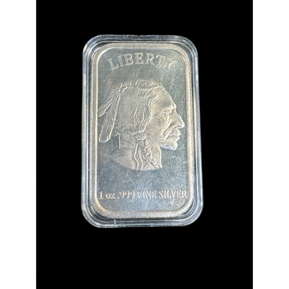 1 Troy Oz .999 Fine Silver Bar