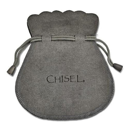 Chisel Stainless Steel Polished 9 Inch Figaro Bracelet With Lobster Clasp