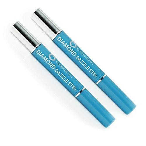 Connoisseurs Diamond Dazzle Stik Jewelry Cleaner 2-Pack For Cleaning & Polishing Diamonds