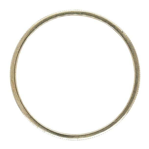 10k Yellow Gold 3.8mm Size 7.75 Milgrain Wedding Band 2.2g