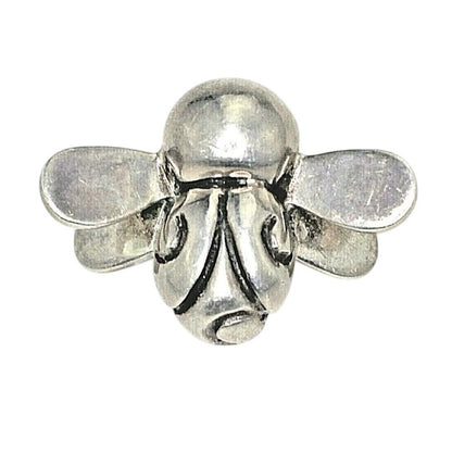 Vintage Bumble Bee Pin Solid Sterling Silver 925 Zina 12.6 g